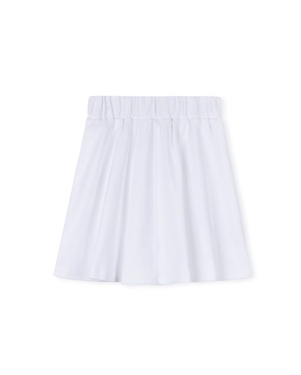 Basic Ribbed A-line Skirt Sale - Image 4