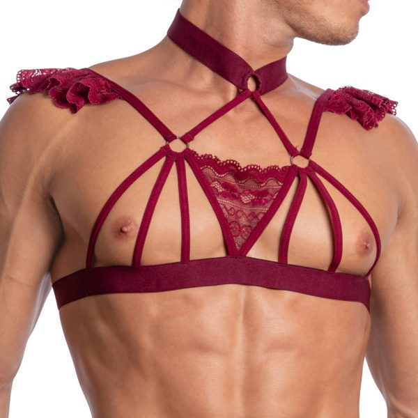 Secret Male SMA027 Seductive Floral Tops For Cheap - Image 2