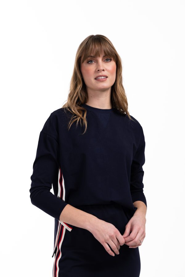 Senate Cotton Maxi Skirt With Sports Piping Cheap - Image 3