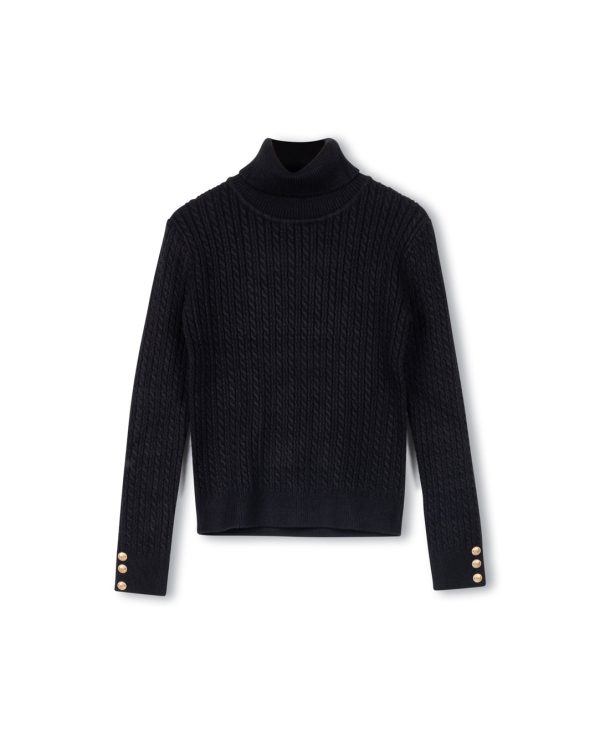 Diamond Knit Turtleneck Supply - Image 2