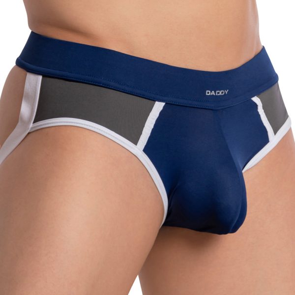Daddy DDE053 Dual Color Wide Waistband Jockstrap For Cheap - Image 2