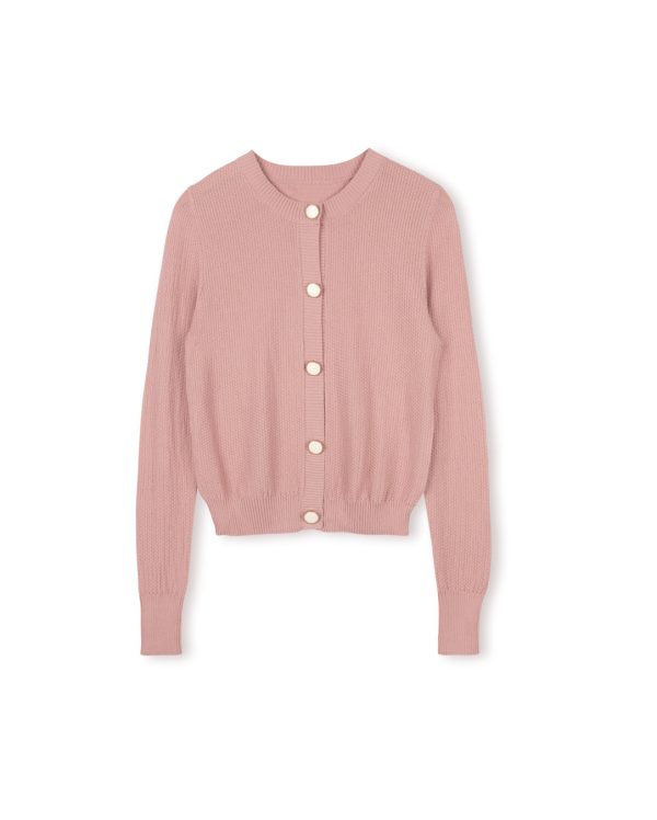 Waffled Knit Cardigan Sale - Image 2