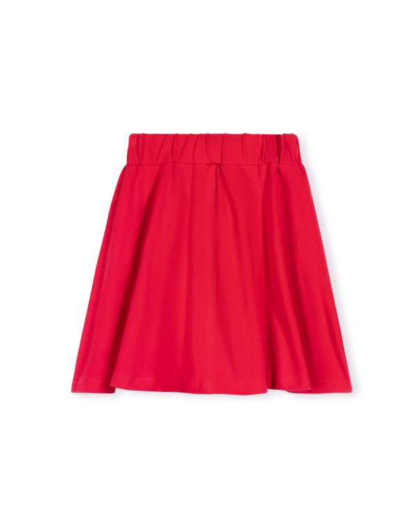 Basic Flat A-line Skirt Fashion - Image 3