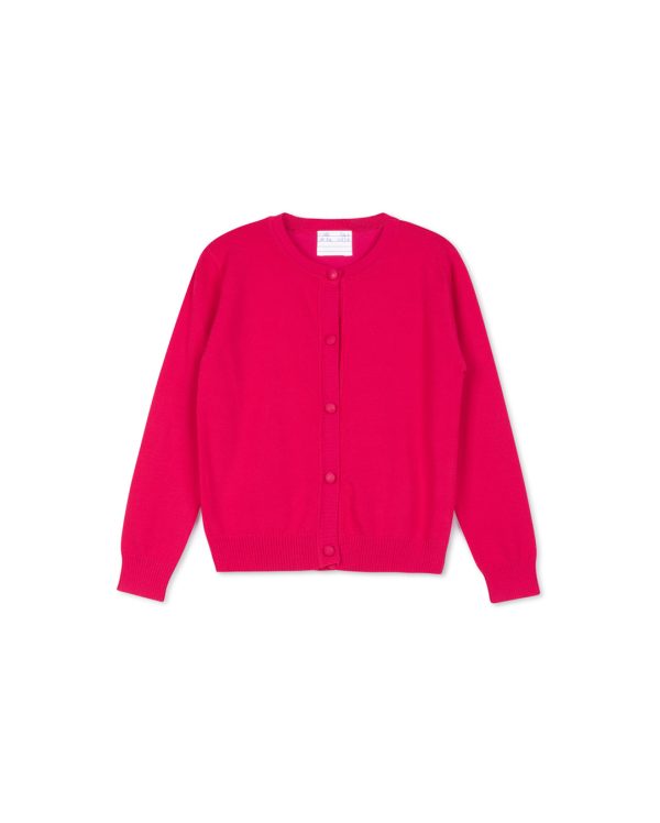 Silk Knit Button Down Cardigan For Sale - Image 3