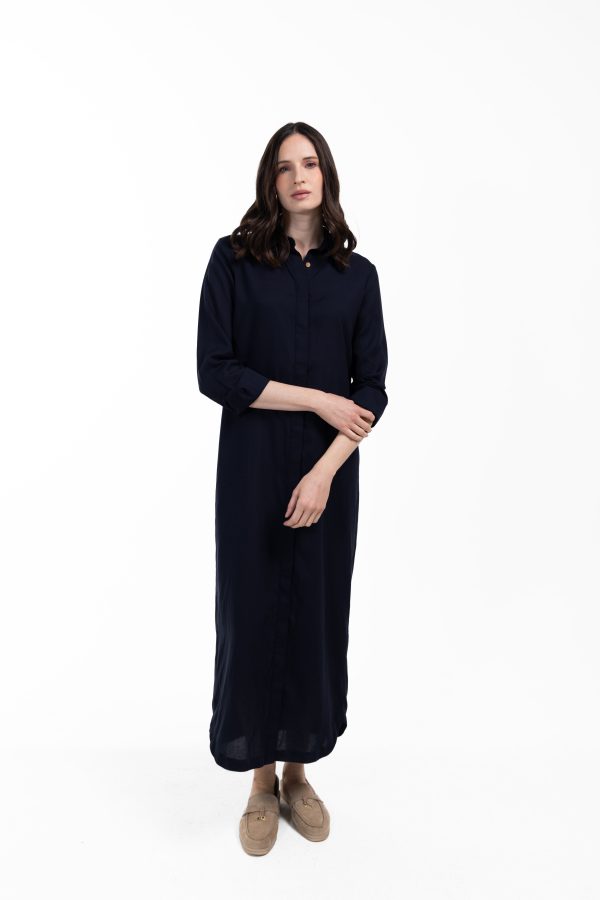 Abbey Linen Shirtdress Online - Image 5