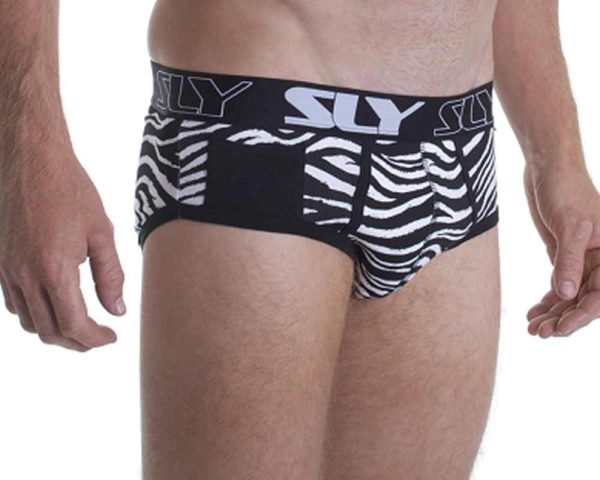 SLY SL-BUZEBB-ZEBRA  ZEBRA Brief Hot on Sale - Image 2