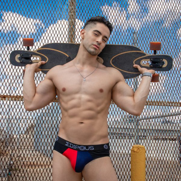 Edipous EDJ019 Color Slash Bkini Brief on Sale