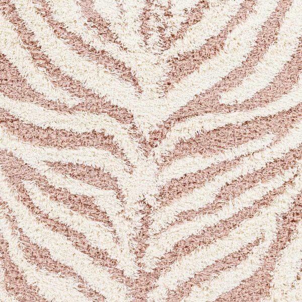 Sample Dagna Zebra Print Shag Area Rug Cheap