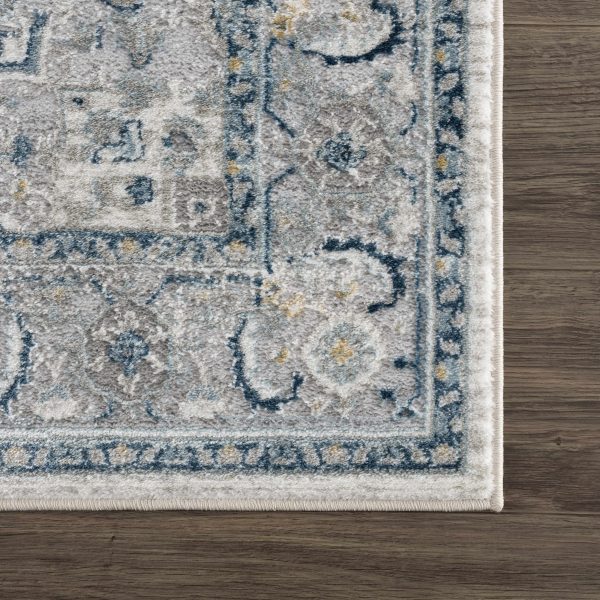 Sample Liverpool Blue Area Rug - Clearance Sale