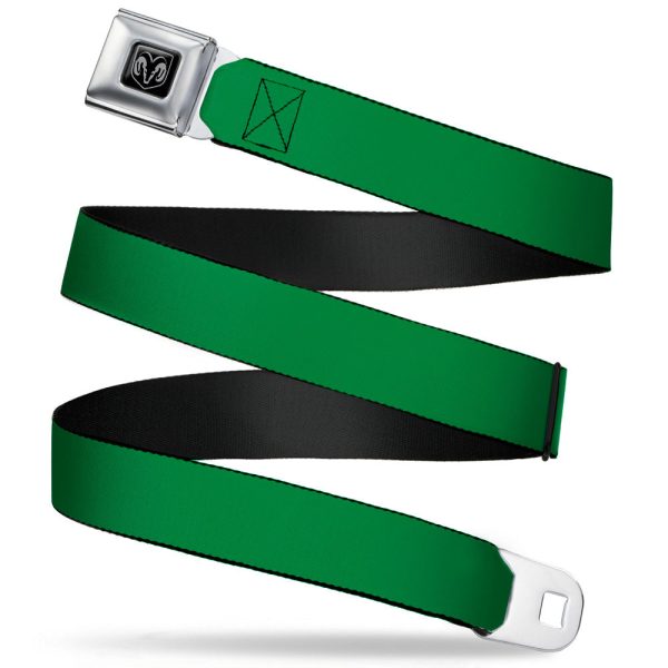 Ram Seatbelt Belt - Green Webbing Online Hot Sale